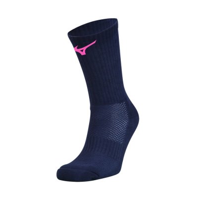 Calcetines Mizuno Handball Pair Mujer - Azul Marino / Rosas - Chile M549OMVCEQ